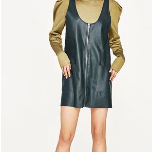 green emerald velvet dress Farren & Me Denim Pinafore Dress RUNS SMALL